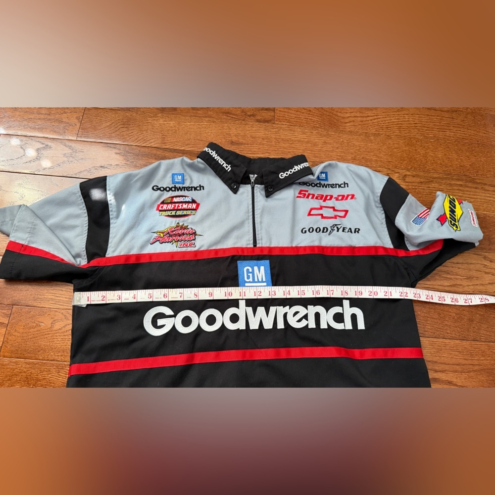 Vintage NASCAR Kevin Harvick Pit Crew Shirt Sz L - Picture 10 of 11